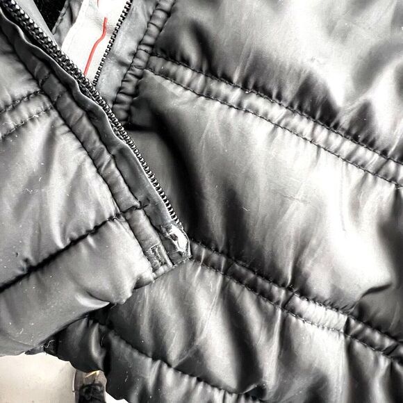 Marker Womens Black Puffer Jacket Ski Coat winter Size Large 100% Polyester - Picture 11 of 13